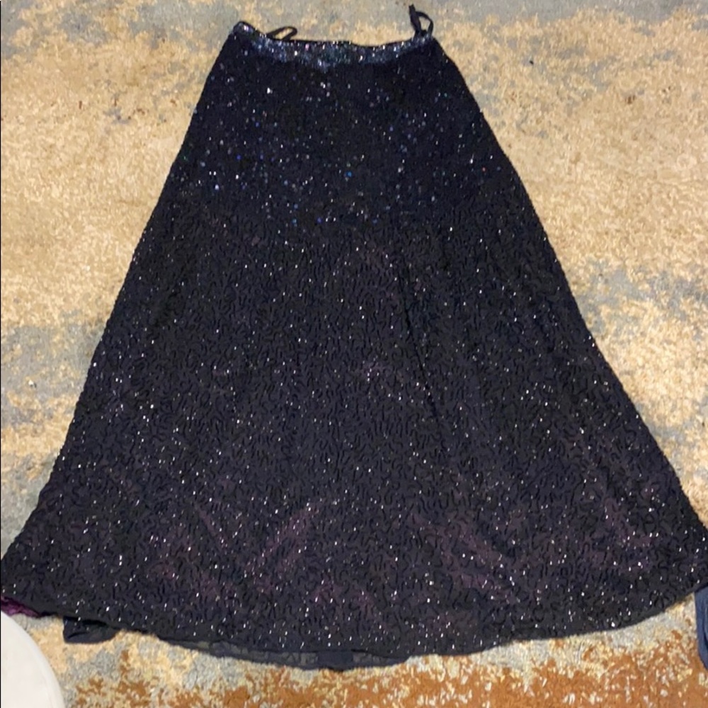Precious formals sequins skirt (cel)